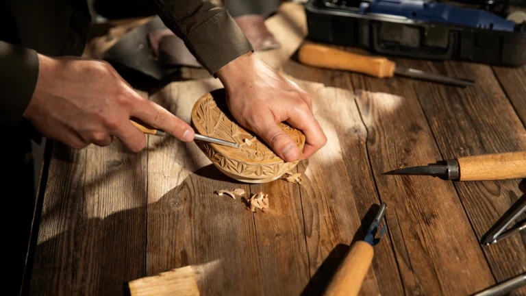Blending Traditional Woodcraft with Modern Technology for Unique Home Décor